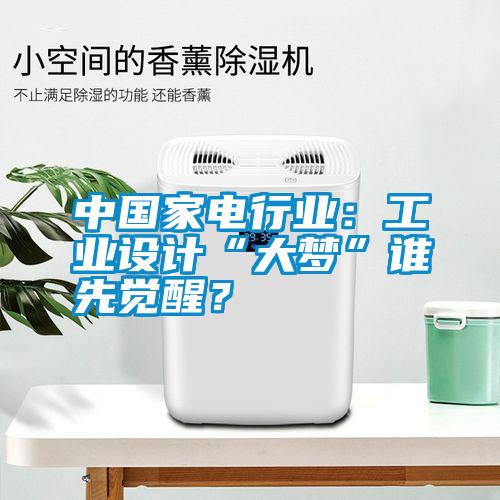 中國家電行業(yè)：工業(yè)設(shè)計(jì)“大夢”誰先覺醒？