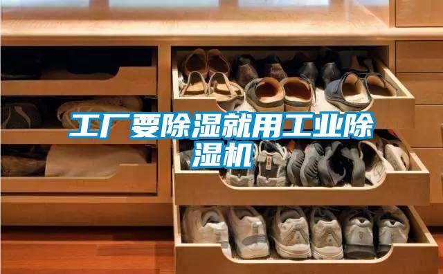 工廠要除濕就用工業除濕機