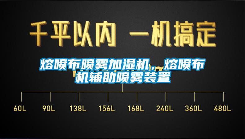 熔噴布噴霧加濕機，熔噴布機輔助噴霧裝置