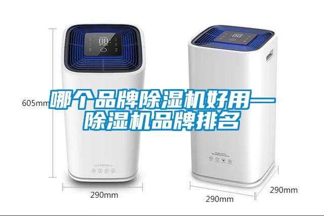 哪個品牌除濕機好用—除濕機品牌排名