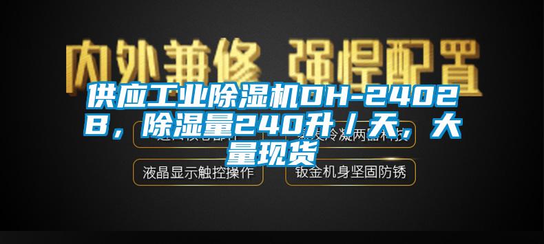 供應(yīng)工業(yè)除濕機(jī)DH-2402B，除濕量240升／天，大量現(xiàn)貨