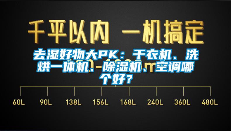 去濕好物大PK：干衣機、洗烘一體機、除濕機、空調(diào)哪個好？