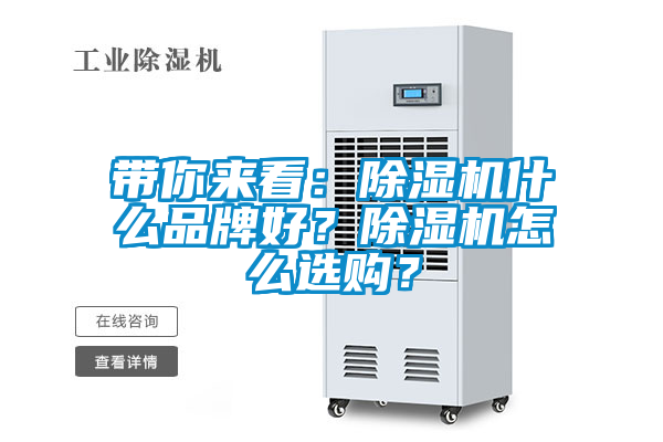 帶你來看：除濕機什么品牌好？除濕機怎么選購？