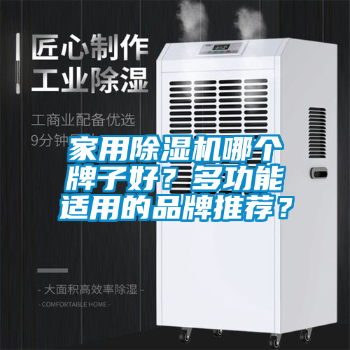 家用除濕機哪個牌子好？多功能適用的品牌推薦？