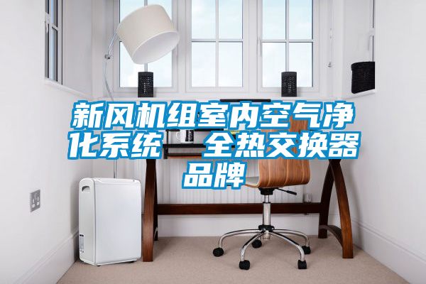 新風機組室內(nèi)空氣凈化系統(tǒng)  全熱交換器品牌