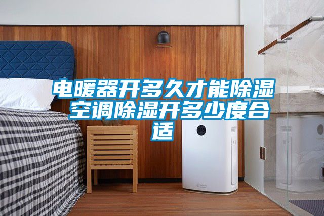 電暖器開多久才能除濕 空調除濕開多少度合適